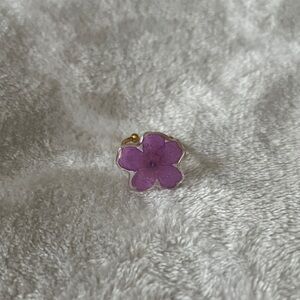 Elegant Pink Flower Ring